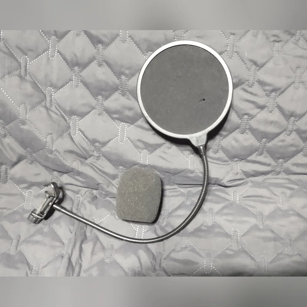 Black Microphone Pop Filters